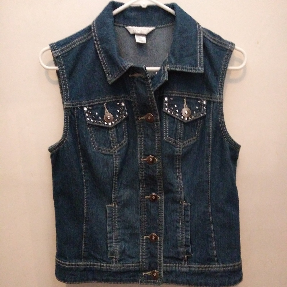 Denim vest